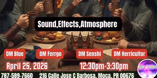 \ud83c\udfb6\ud83c\udfbb\ud83c\udfb9\ud83c\udfa7Sounds,Effects, Atmosphere DND Workshop 