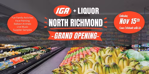 IGA North Richmond Grand Opening