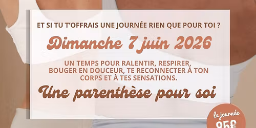 Une parenth\u00e8se pour soi \ud83e\uddd8\ud83c\udffd\u200d\u2640\ufe0f \u2600\ufe0f