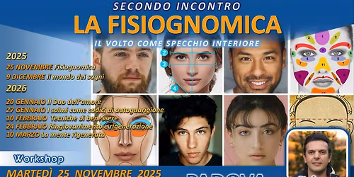 IL SENTIERO DELL\u2019ANIMA: 2\u00b0 INCONTRO - La FIsiognomica