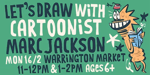 Cartoon Drawing Workshop with Marc Jackson