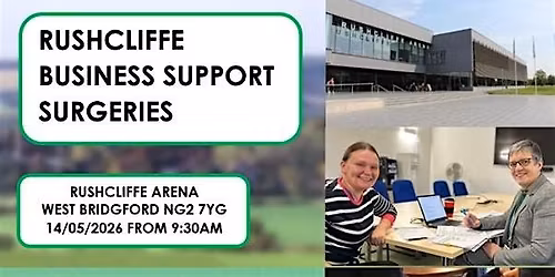 Free Business Support Surgery - West Bridgford, Rushcliffe