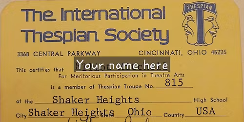 Beckner Era Theatre Reunion 