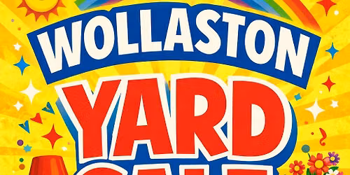 WABIK WOLLASTON YARD SALE