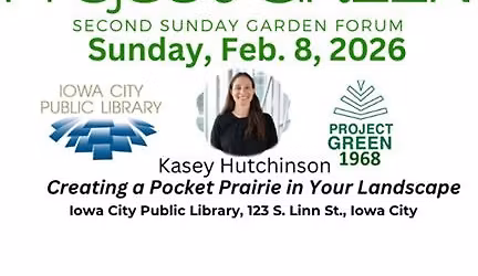 Project GREEN Second Sunday Garden Forums 2026