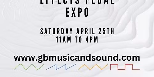 Bass & Effects Pedal Expo