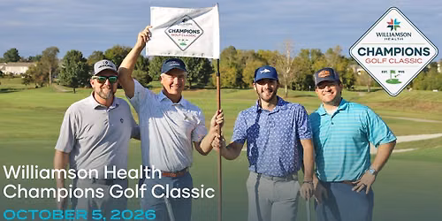 Williamson Health Champions Golf Classic 2026