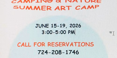 Camping & Nature Art Camp Day 2