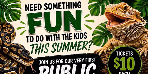 Family Reptile Experience Event 