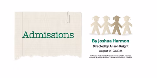 Admissions by Joshua Harmon (Matinees)