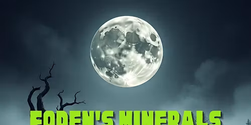 Halloween Sale at Foden's Minerals