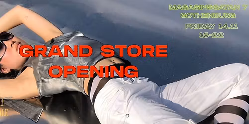 JUNO JUNO GRAND OPENING - Magasinsgatan 7 