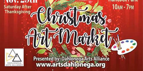 DAA Christmas Art Market - November 29th, 2025!