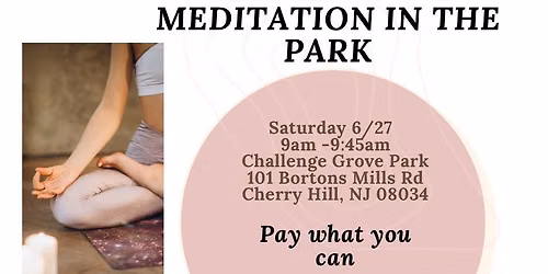 Breathwork & Meditation in the Park