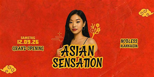 MANNHEIM - Asian Sensation Party - 12. SEPTEMBER 2026