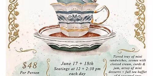 Summer Series Afternoon High Tea