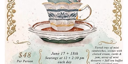 Summer Series Afternoon High Tea