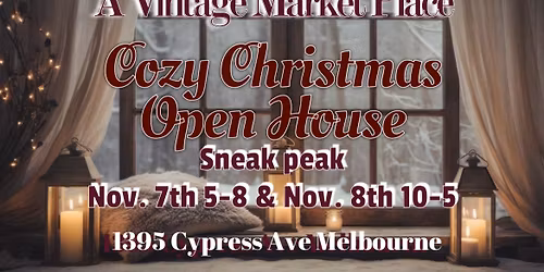 Cozy Christmas Open House
