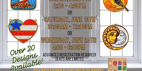 Resin Stained Glass Workshop - June 24