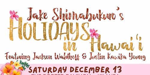 Jake Shimabukuro at the Porter Pavilion