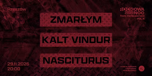 ZMARŁYM | KALT VINDUR | NASCITURUS | Rockowa Noc from the Basement vol. 4
