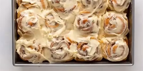 Take & Bake Cinnamon Rolls Baking Class