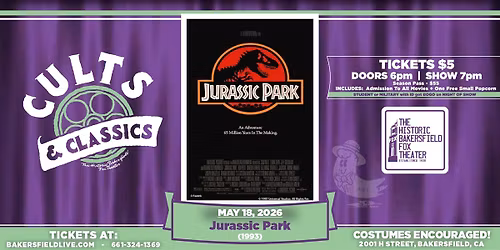 Cults & Classics: Jurassic Park