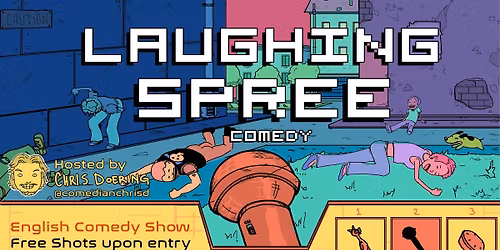 Laughing Spree: English Comedy on a BOAT (FREE SHOTS) 09.04.