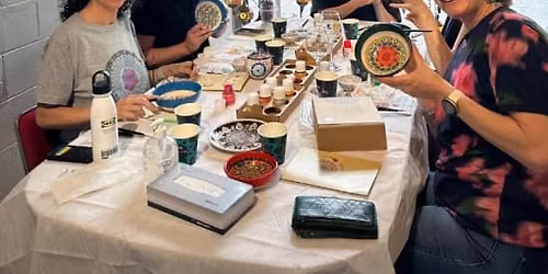 Painting Classes Wollongong (Port Kembla): Ceramic Plates & Bowls