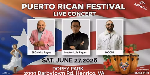 4th Annual Puerto Rican Festival RVA