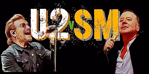 U2 v Simple Minds with Achtung Baby and Alive and Kicking UK