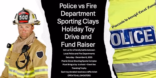 Police vs Fire Departments Toy Drive Fun Shoot