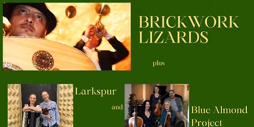 Brickwork Lizards w\/ Larkspur & Blue Almond Project