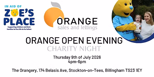 Orange Sales & Lettings Open Evening & Networking