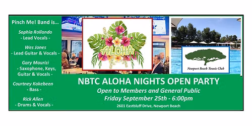 Aloha Nights Feat. Pinch Me! Band - NBTC