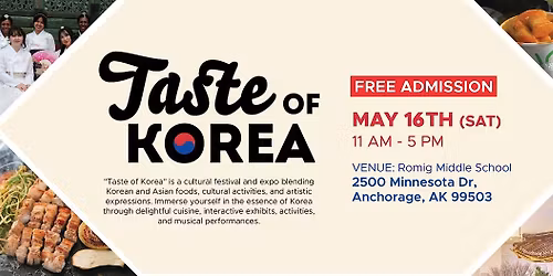 2026 Taste of Korea in Anchorage
