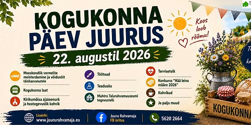 2026 KOGUKONNA P\u00c4EV ja LAAT Juurus