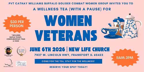 Veteran Women Wellness & Tea (with a Pause)