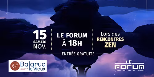 Concert VOYAGE SONORE & VIBRATOIRE par NATURAMASTE