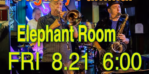 Vaguely Familiar (featuring Steven Vague) at Elephant Room. FRI 8\/21 6:00 pm