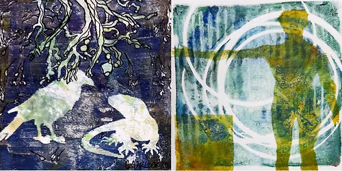 Gelli Plate Challenge with Candance Garlock | Saturday | March 21st 2026