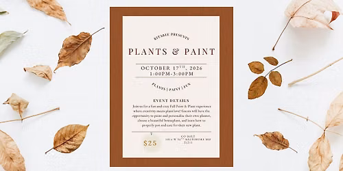 Plants & Paint