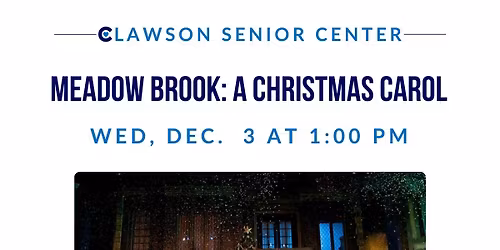 Meadow Brook: A Christmas Carol