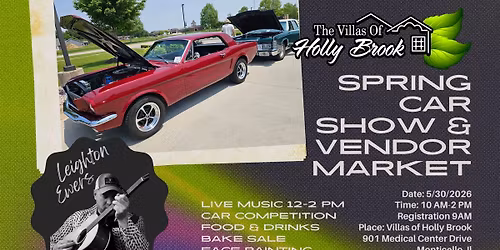 Spring Car Show & Vendor Market