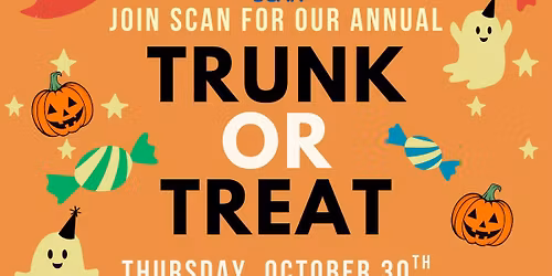 SCAN's Trunk-Or-Treat Event! \ud83d\udc7b\ud83c\udf83