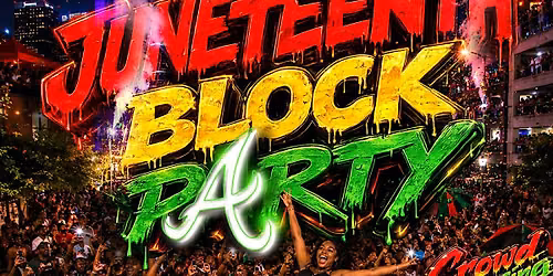 JUNETEENTH BLOCK PARTY @ BAMBOO INDOOR\/OUTDOOR EVENT (OFFICIAL LINK)