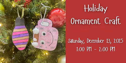 Crafty Bugs - Holiday Ornament Craft