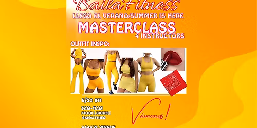 Baila Fitness Masterclass (Dance Fitness)