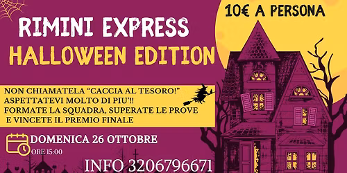 SOLD OUT Rimini Express Halloween Edition