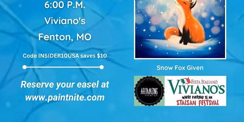 01\/13\/2026 Paint Nite at Viviano\u2019s in Fenton, MO